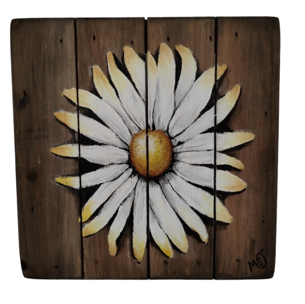 Daisy Art Wooden